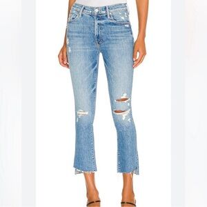 Mother Jeans- The insider crop step fray